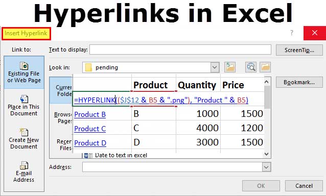 Cách dùng hàm Hyperlink trong Excel