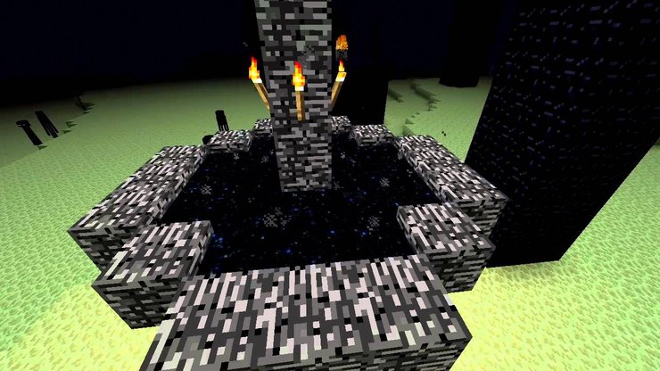 Gate to the Nether in Minecraft