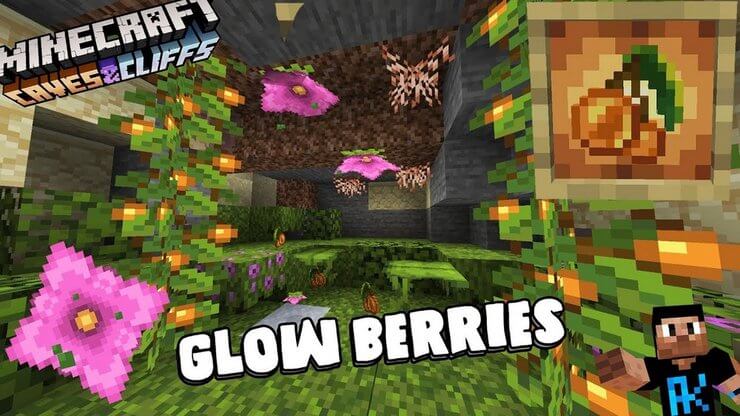 Cách có Glow Berry trong Minecraft