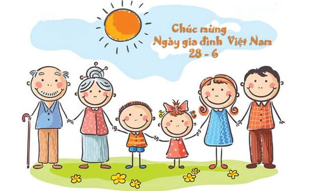 Lời chúc hình ảnh Ngày Gia đình Việt Nam