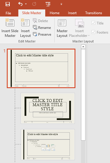 Slide Master trong PowerPoint