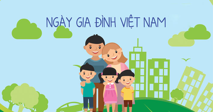 Hướng dẫn tạo thiệp mừng Ngày Gia đình Việt Nam