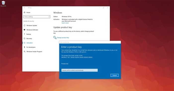 Cách Thay Đổi Key Sản Phẩm Trên Windows 10 - Trieuson5