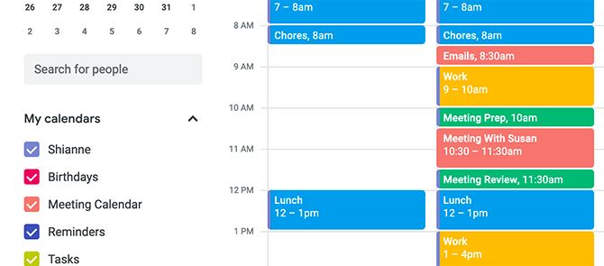 Đặt thời gian chuẩn bị trước khi vào cuộc họp trên Google Calendar