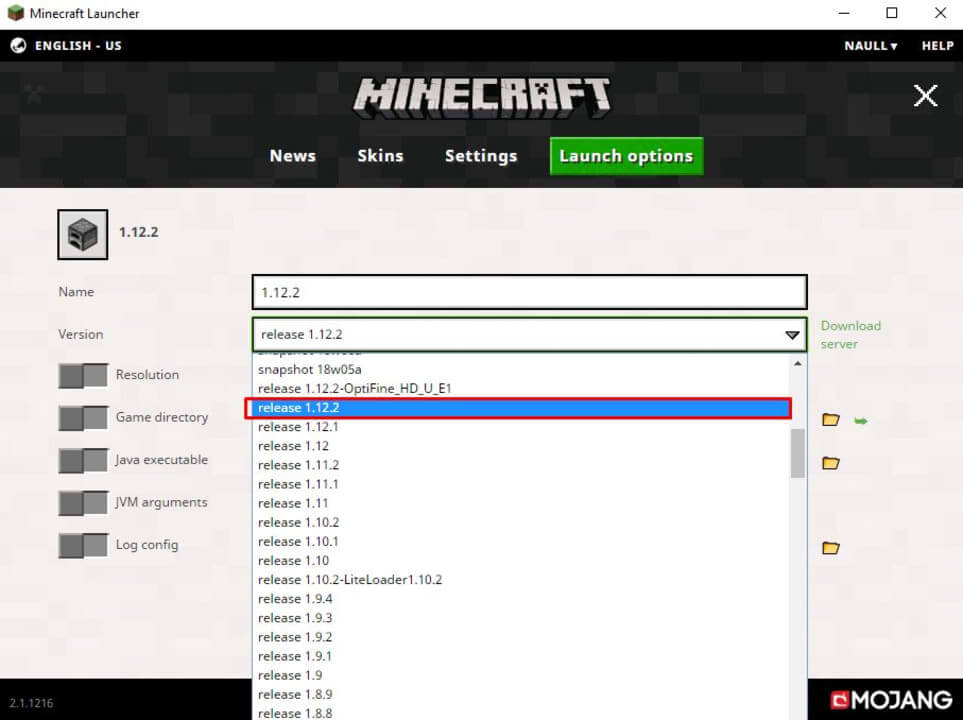 Open Minecraft