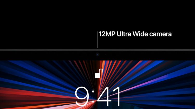 Camera siêu rộng của iPad Pro
