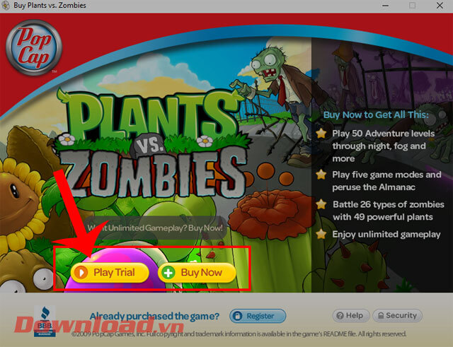 Cài Và Chơi Game Plants Vs. Zombies Trên Máy Tính - Download.Vn