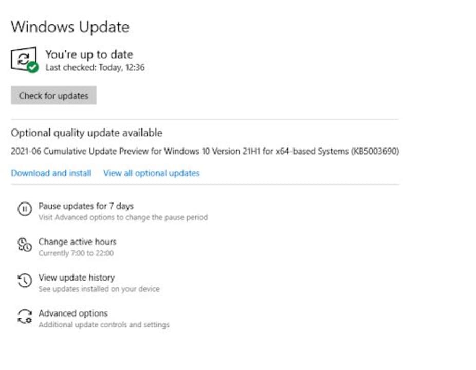 Windows Update Win 11