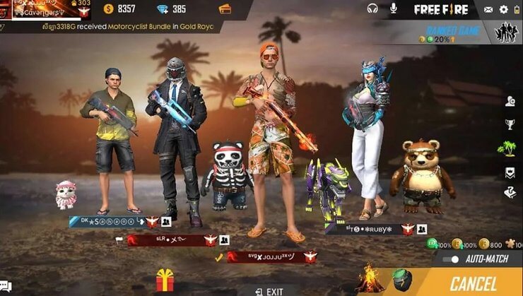 Leo rank trong Free Fire