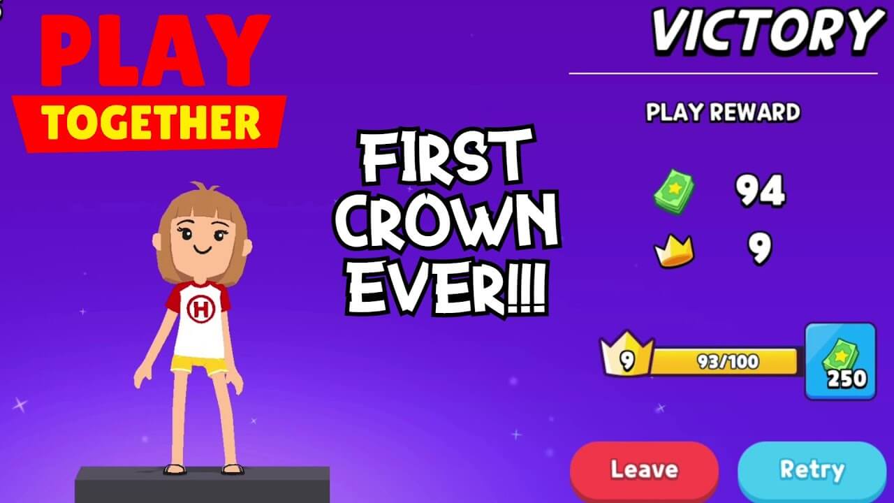 Collect crowns in Play Together