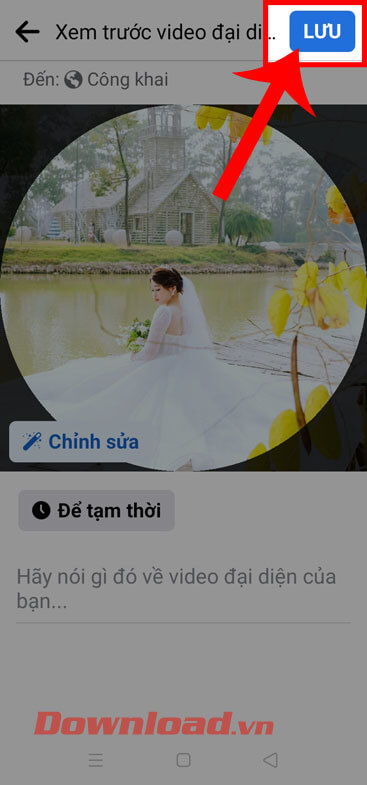 Nhấn nút Lưu