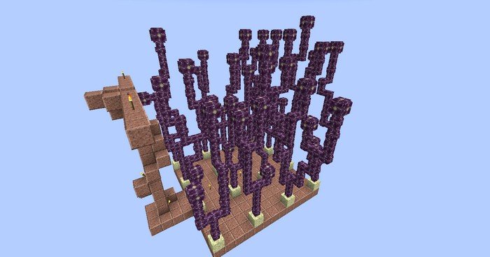 Vị trí tìm thấy cây Chorus trong Minecraft