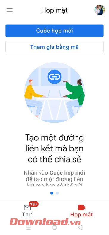 Tham gia vào cuộc họp bất kỳ