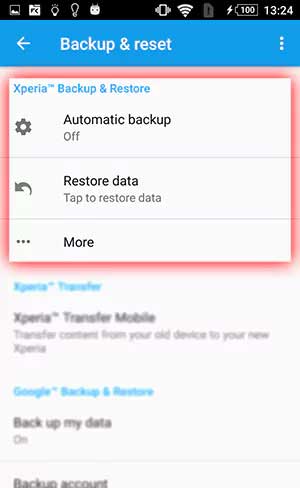 Backup android to pc