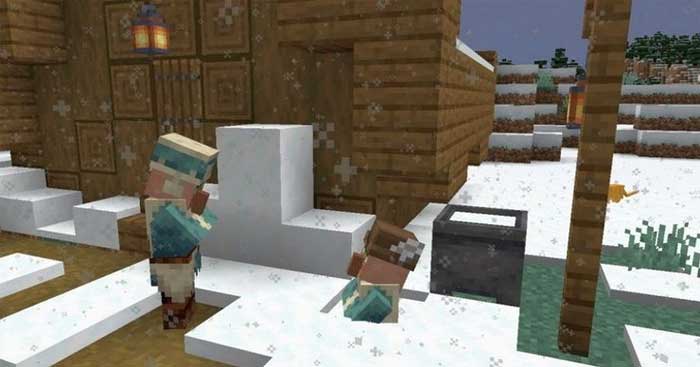 Cách dùng Powder Snow trong Minecraft