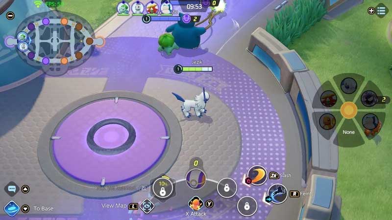 Đồ họa game Pokemon Unite