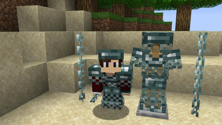 Áo giáp sắt trong Minecraft