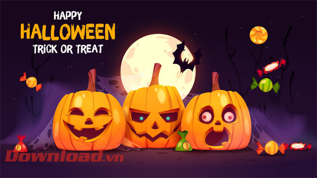 Bộ sưu tập hình nền Halloween cho máy tính  Downloadvn