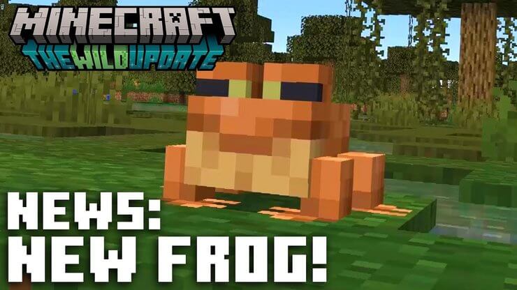 Minecraft: The Wild update has frogs