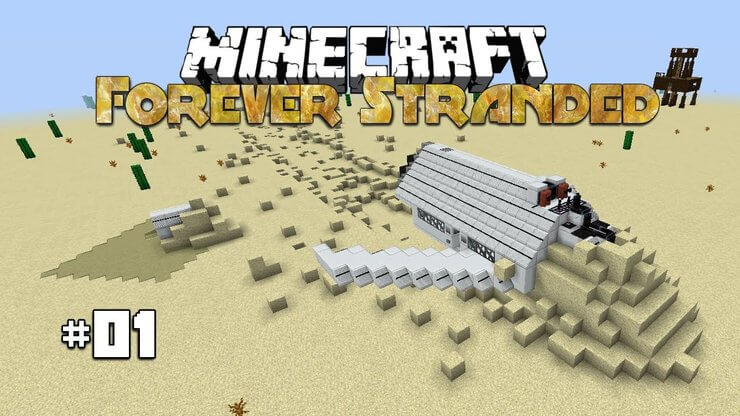 Forever Stranded là một trong số mod Minecraft sáng tạo nhất