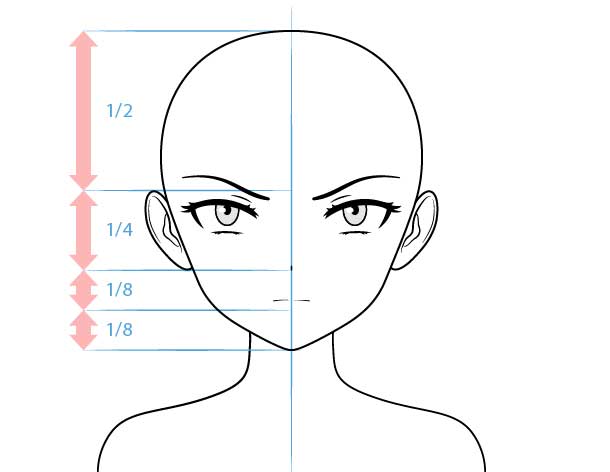How to draw beautiful female anime