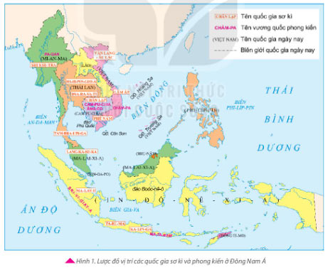 Lịch sử 6 Bài 11: Các quốc gia sơ kì ở Đông Nam Á Soạn Sử 6 trang 51 sách Kết nối tri thức với cuộc sống