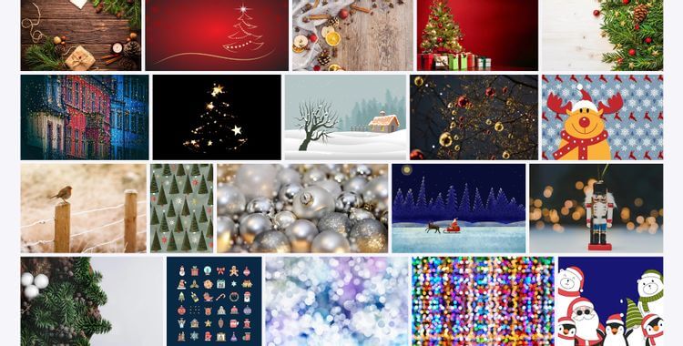 Hình nền Noel trên Pixabay
