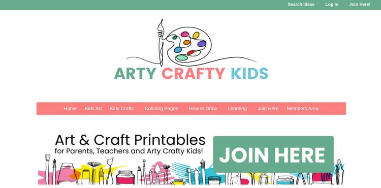 Arty Crafty Kids dạy bé làm đồ handmade dễ dàng