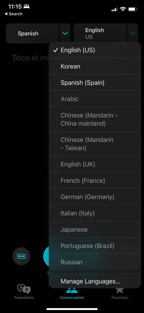 Ngôn ngữ được hỗ trợ trên iPhone
