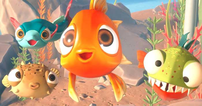 Game I Am Fish lấy cảm hứng từ bộ phim hoạt hình nổi tiếng Đi tìm Nemo