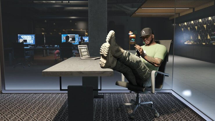 Văn phòng làm việc mới của Franklin trong GTA Online mới nhất