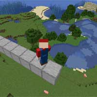 Cách xây cầu trong Minecraft Bedrock, Java & Pocket