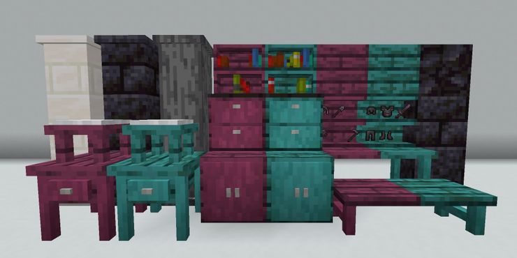 Nội thất Mod Builders Crafts & AdditionsTop mod đồ nội thất Minecraft đẹp nhất
