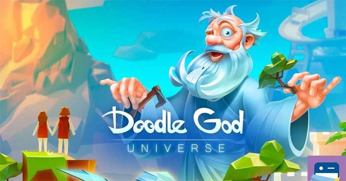 Đồ họa game Doodle God Universe đầy màu sắc tươi sáng