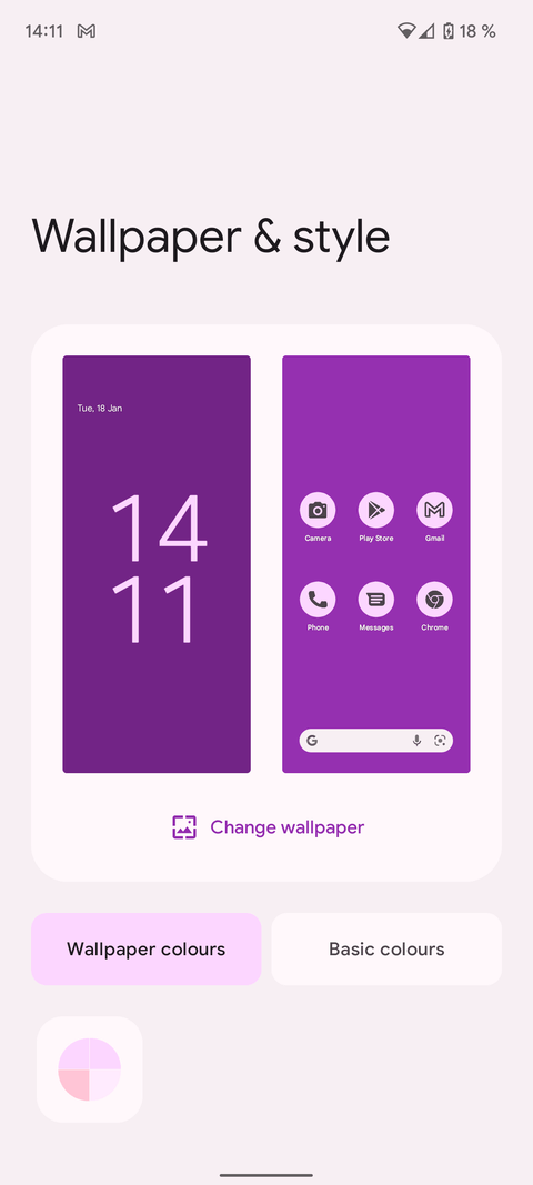 Tùy biến bảng màu cho Android 12