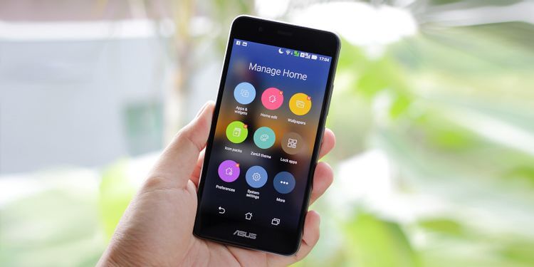 Điện thoại Android khi dùng launcher