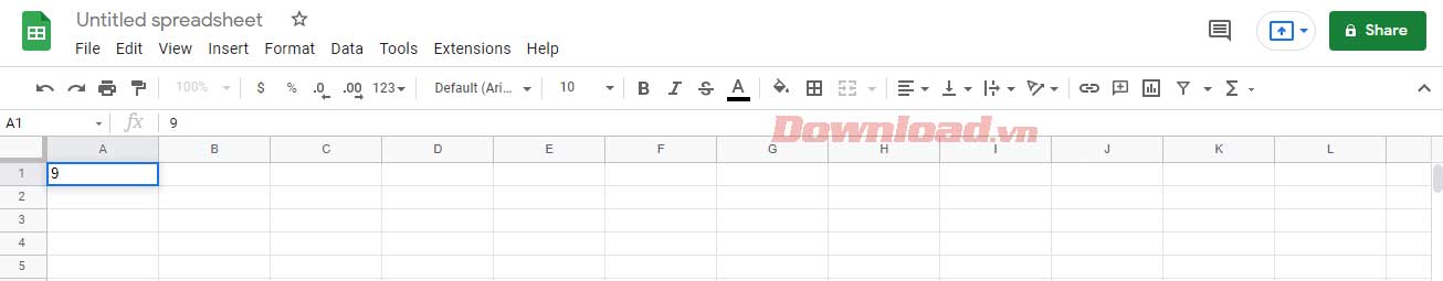 Cách tự động điền dữ liệu trong Google Sheets