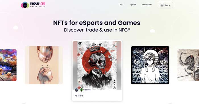 now.gg có thị trường riêng cho các trò chơi NFT