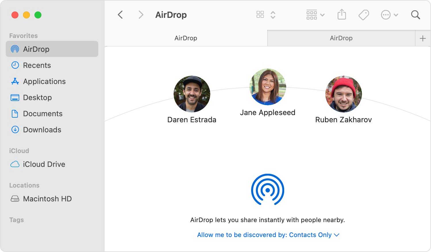 Chia sẻ ảnh và file giữa các thiết bị iOS và Mac sử dụng AirDrop