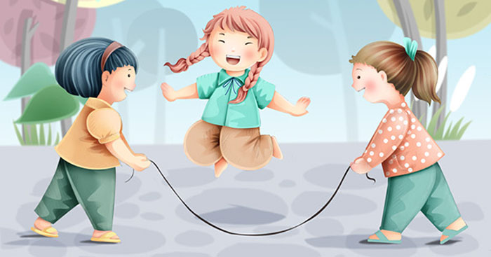 Kể về trò chơi nhảy dây (3 mẫu) - Tập làm văn lớp 3