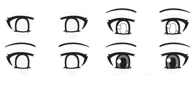 Chỉ với 15 bước để vẽ đôi mắt anime cực đẹp  Comic Media Academy