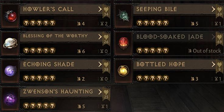                                 Abilities and Star Ratings of Legendary Gems in Diablo Immortal