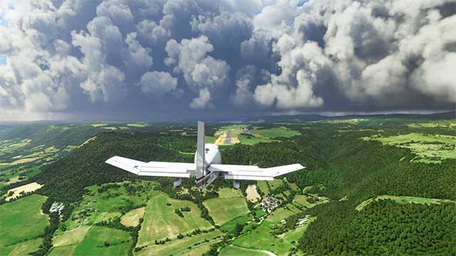 Microsoft Flight Simulator sở hữu hệ thống đồ họa chân thực