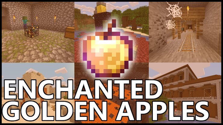 Golden Apple is a delicious food, the best power-up in Minecraft