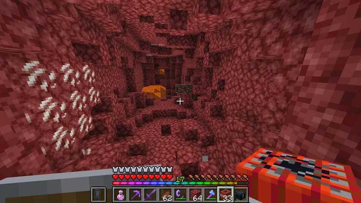 How to mine ancient pieces in minecraft
