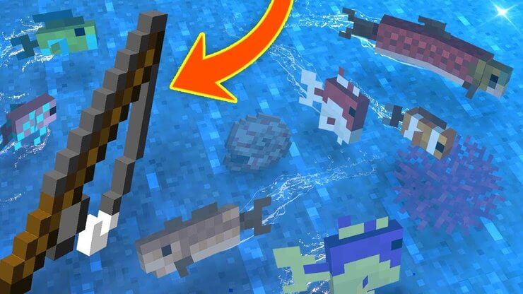 Good luck fishing for sea charms in Minecraft