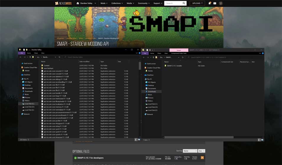 How to install SMAPI