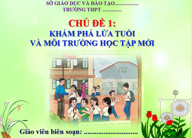 Bài giảng điện tử môn Hoạt động trải nghiệm hướng nghiệp 6 sách Chân trời sáng tạo (Cả năm) Giáo án PowerPoint HĐTN, HN lớp 6 năm 2024 – 2025