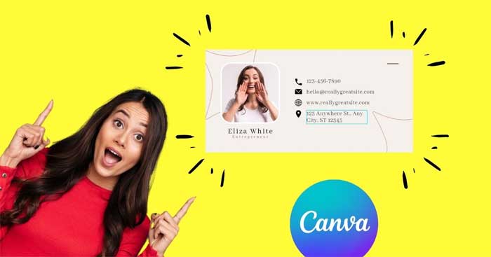 Cách thiết kế chữ ký online bằng Canva