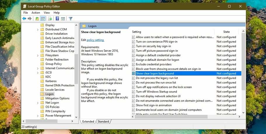 How to turn off the dim screen on Windows